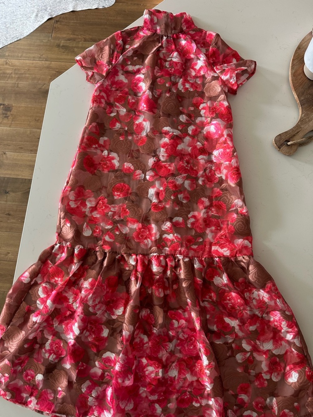 Sugarlips Mersin Organza Maxi Dress L - Picture 7 of 14